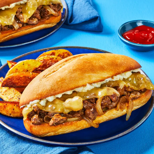 Cheesy Loaded Burger